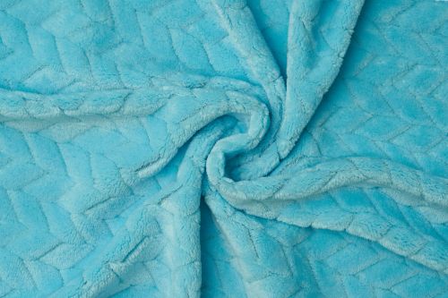 polar, minky, gładki, dzianina, kocyk, plush, dziecko, welur, przytulanka, 350g, paski,  gulf stream, błękitny