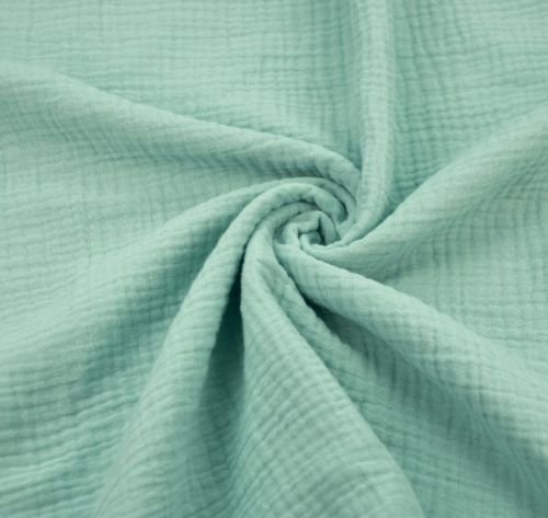 Jadeite, muślin double gauze, tkanina muślinowa, muślin bawełniany, muślin 100% bawełna, double gauze materiał, muślin na ubranka, muślin dla dzieci, muślin na pieluszki, tkanina letnia bawełniana, tkanina naturalna, muślin premium, tkanina double gauze