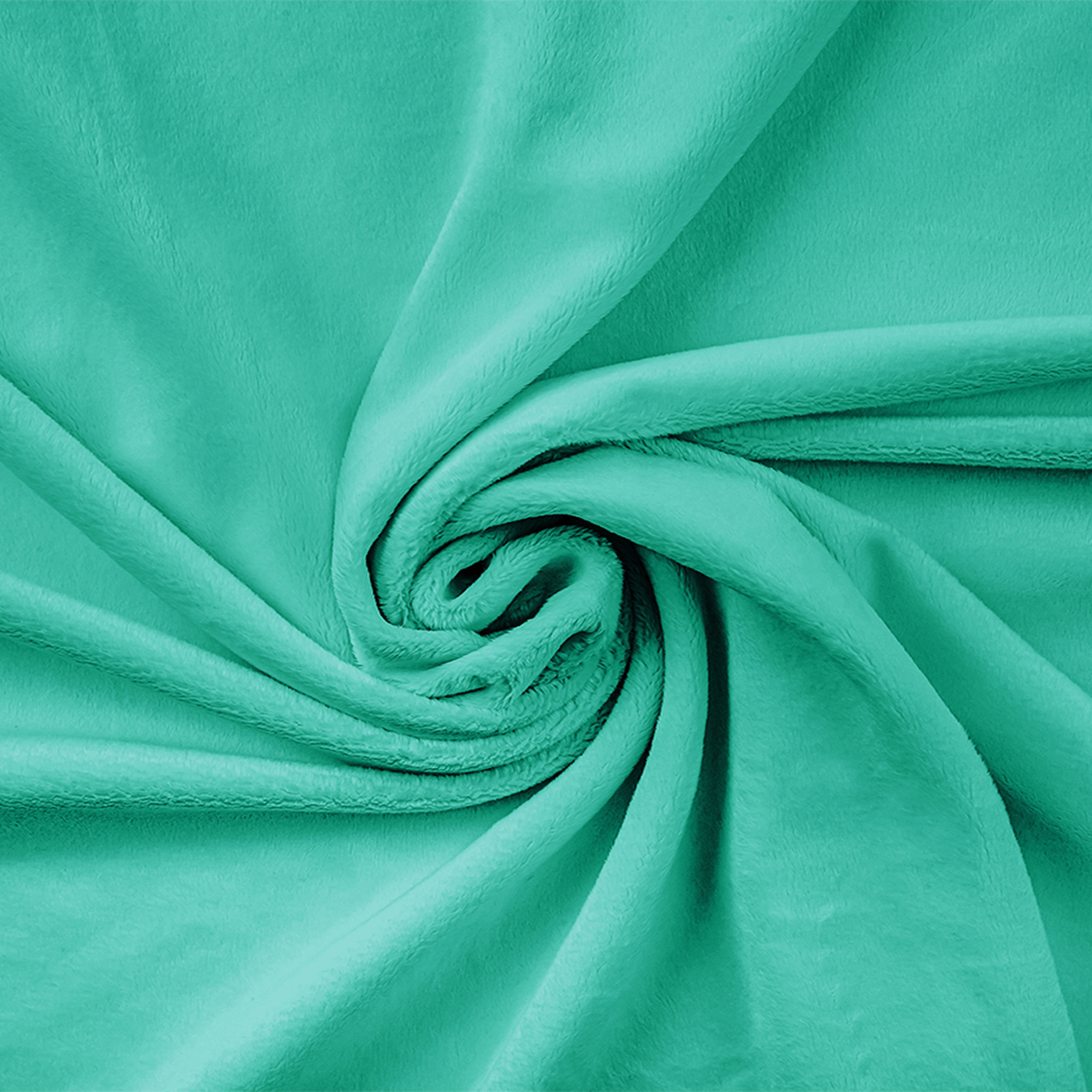 Turquoise minky gładki 380g, dzianina minky gładka, tkanina minky 380g, minky premium gładki, materiał minky na kocyk, polar minky gładki, plusz minky gładki, minky jednokolorowy, minky dla dzieci, minky na wyprawkę, minky na poduszkę, minky na zabawki